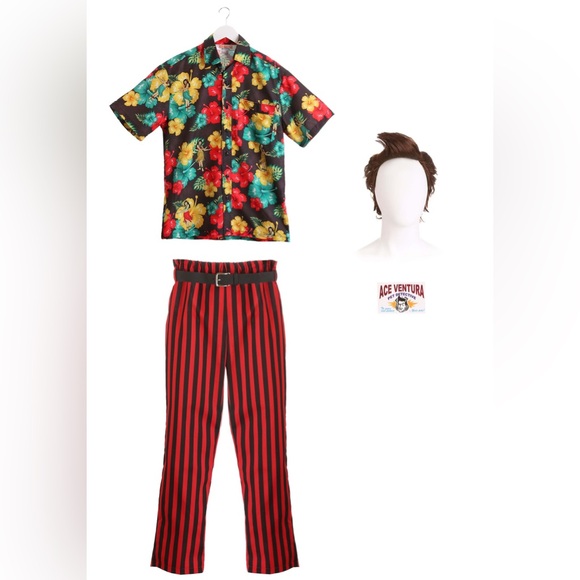 Men’s Ace Ventura Halloween Costume, L, NWT - Picture 2 of 3